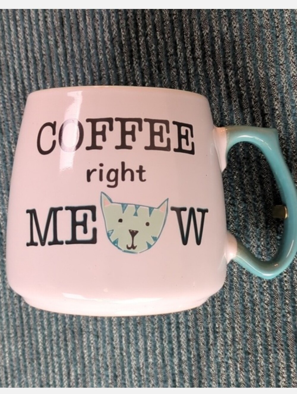 Coffee Right Meow Mug For Kitty Rescue!